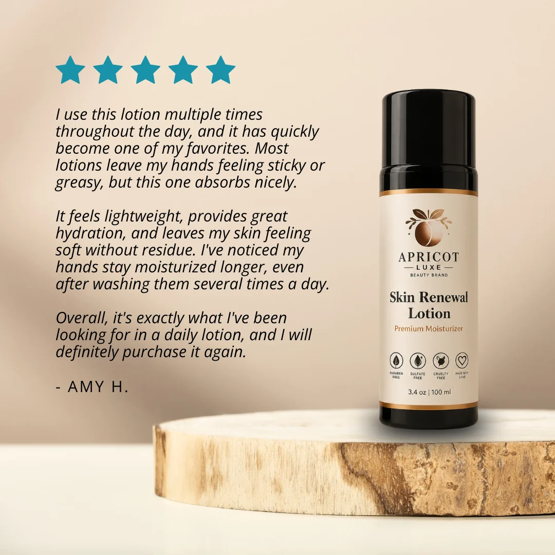 Skin Renewal Lotion (Apricot Luxe) - Image 4
