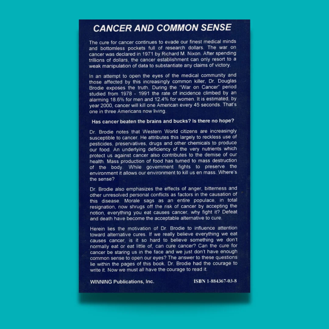 Cancer and Common Sense - Image 2