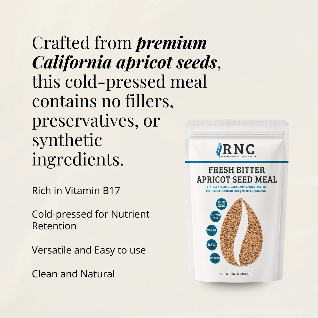 Bitter Apricot Seed Meal 16oz - Image 4