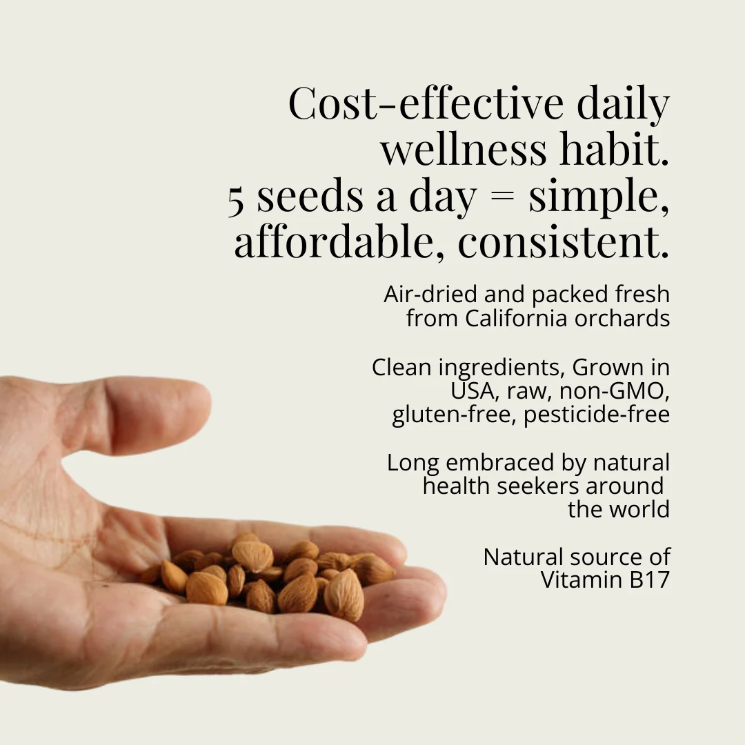 Free Apricot Seed Travel Pack (Welcome Gift) - Image 3