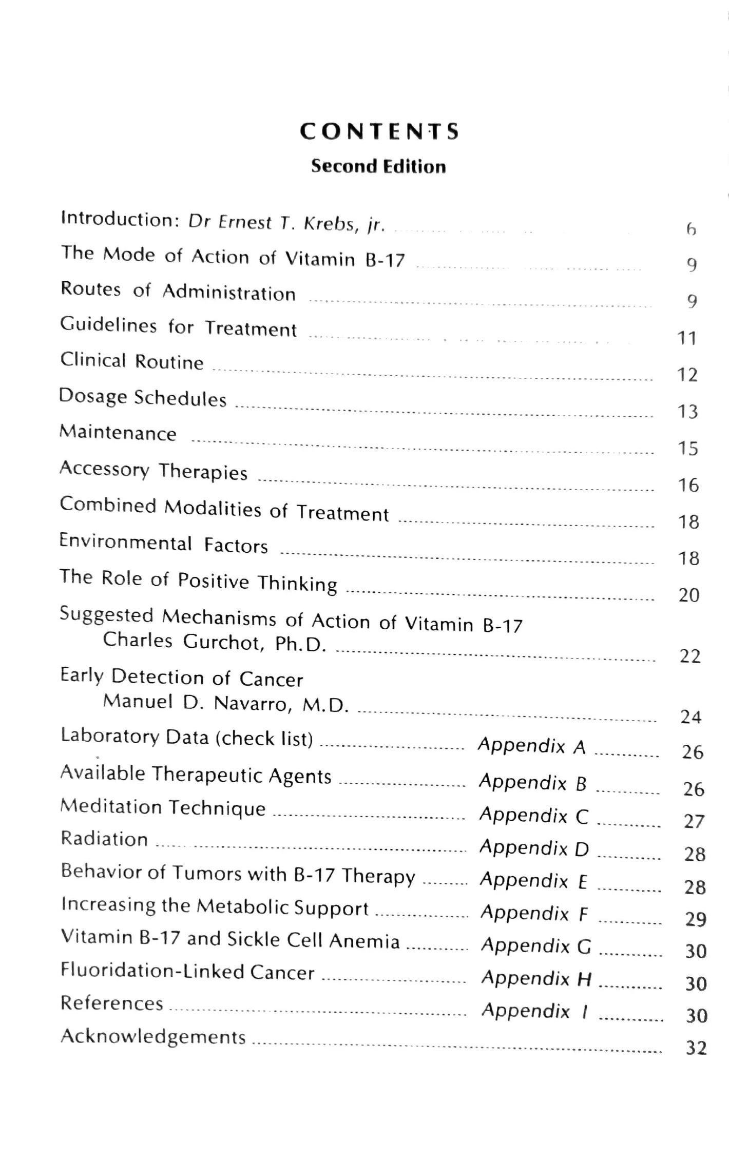 (Booklet) Physician's Handbook of Vitamin B-17 Therapy (32 pages) - Image 3