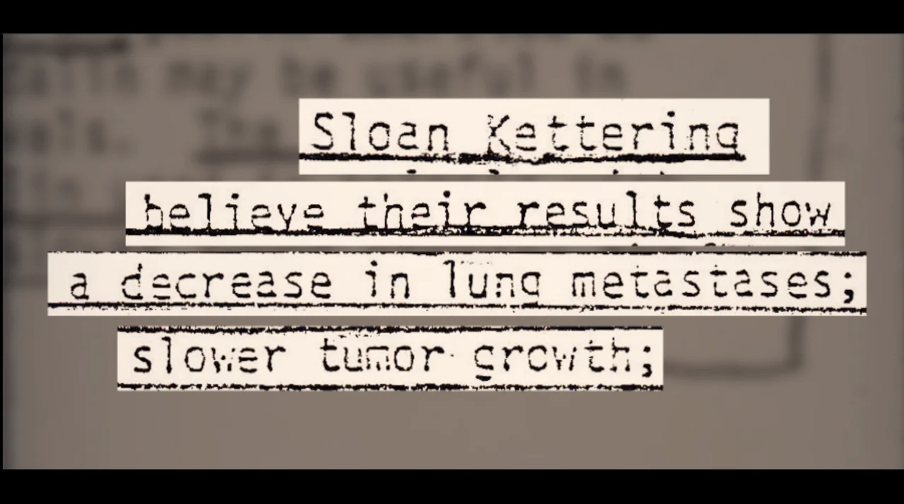 (DVD) Second Opinion: Laetrile at Sloan-Kettering - Image 6